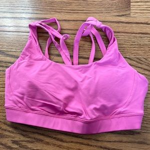 lululemon pink bra!! size 6! excellent condition and gorgeous pink